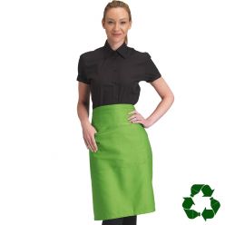 DP110 waist apron with pocket recycled polyester