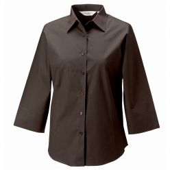 Russell Ladies 3/4 Sleeve Fitted Shirt