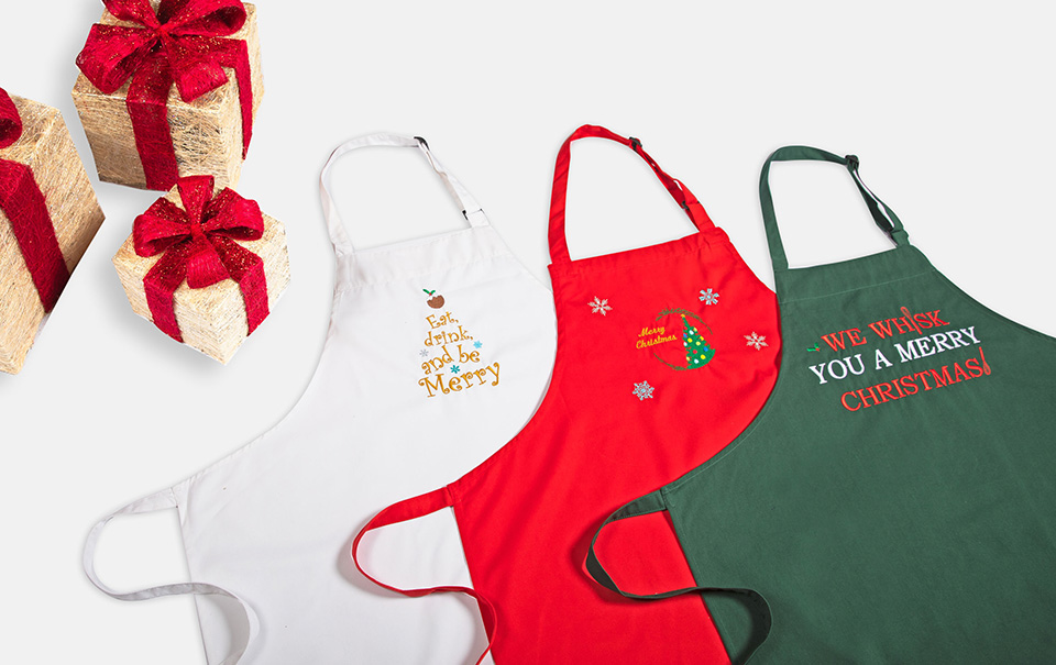 christmas aprons banner